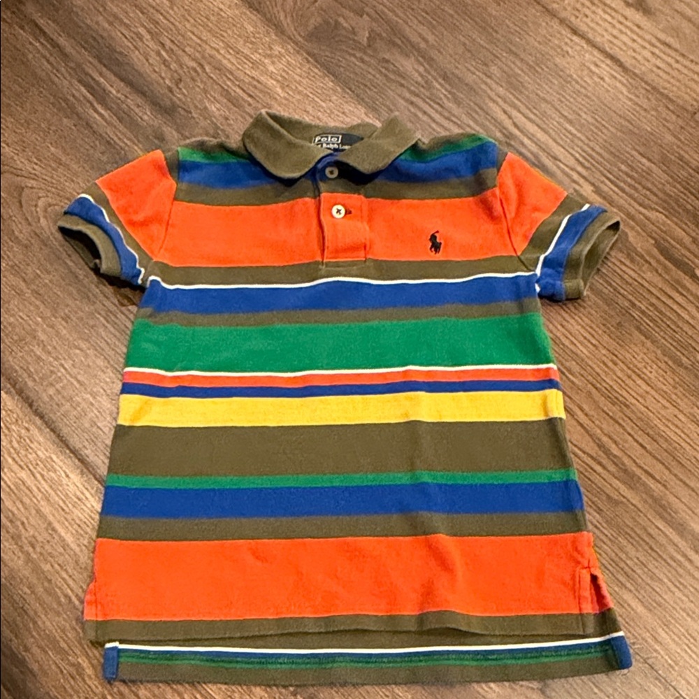 Polo by Ralph Lauren Kids Colorful Striped Polo